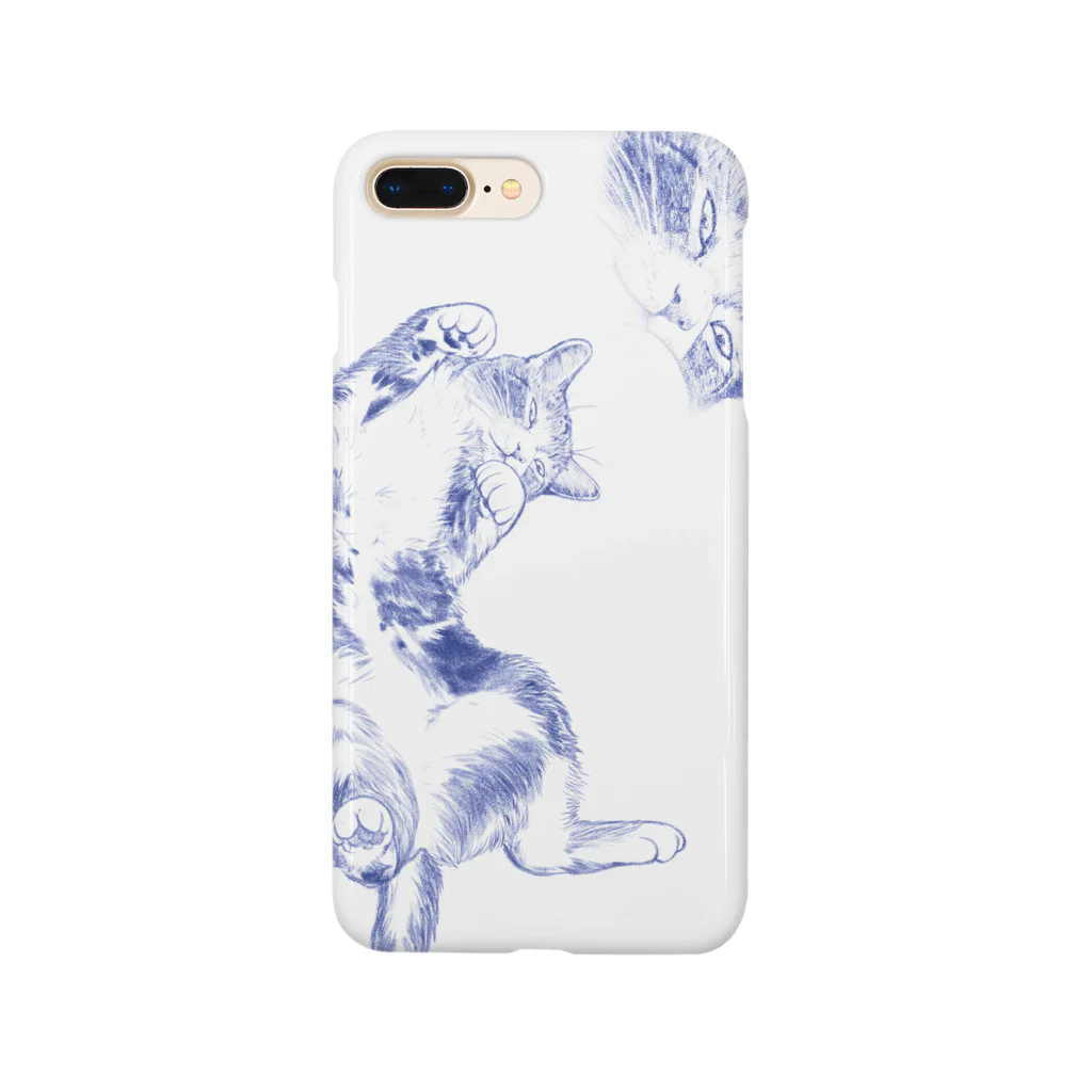 TEZUKAMIのウットリねこ　その1 Smartphone Case