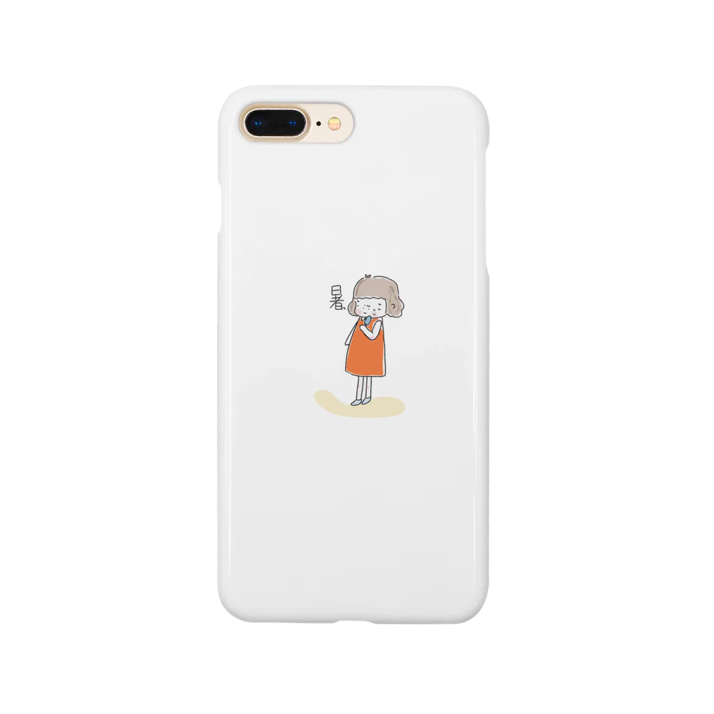 すたじお三日坊主の暑ガール Smartphone Case