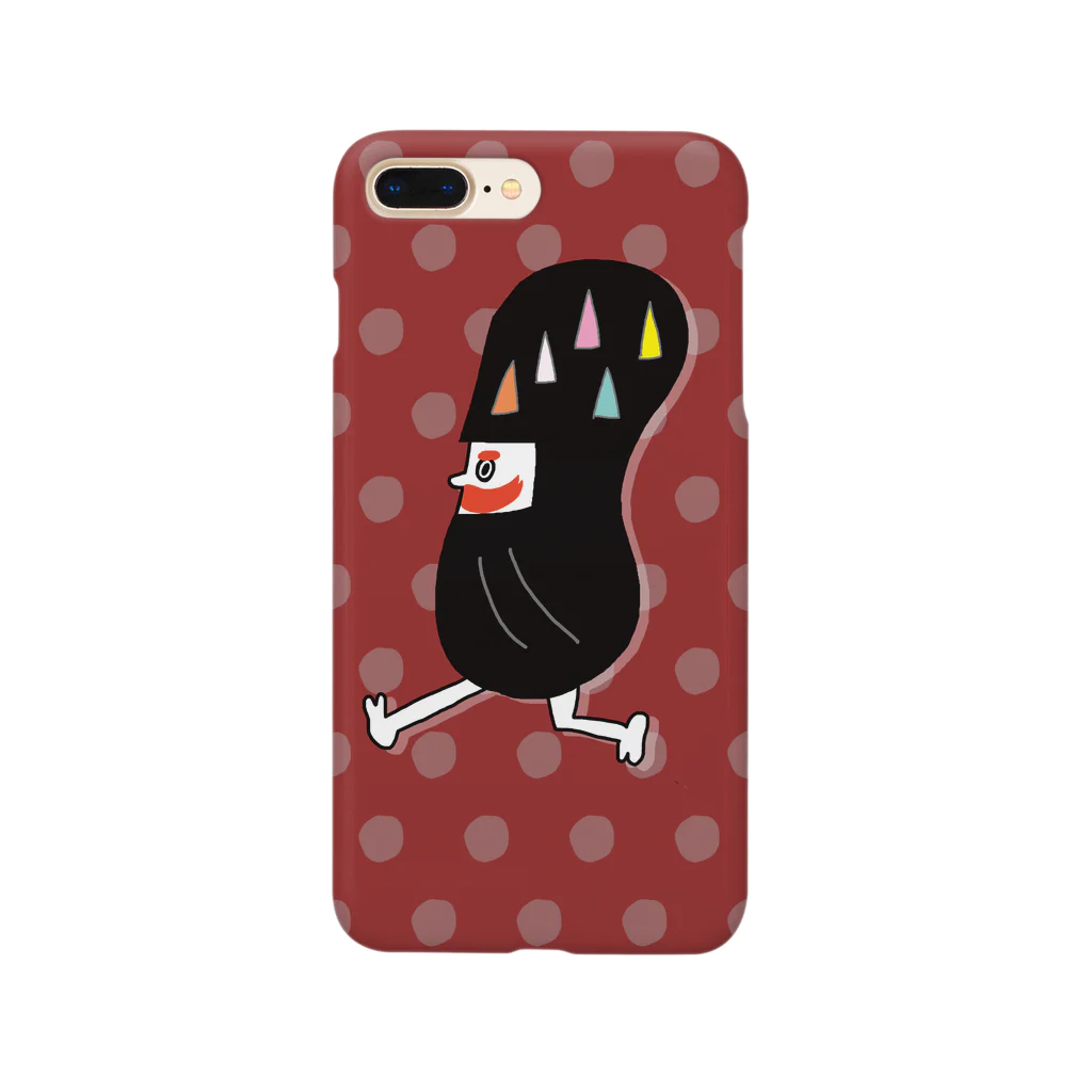 wakame.monsterのだるま忍者(akajya) Smartphone Case