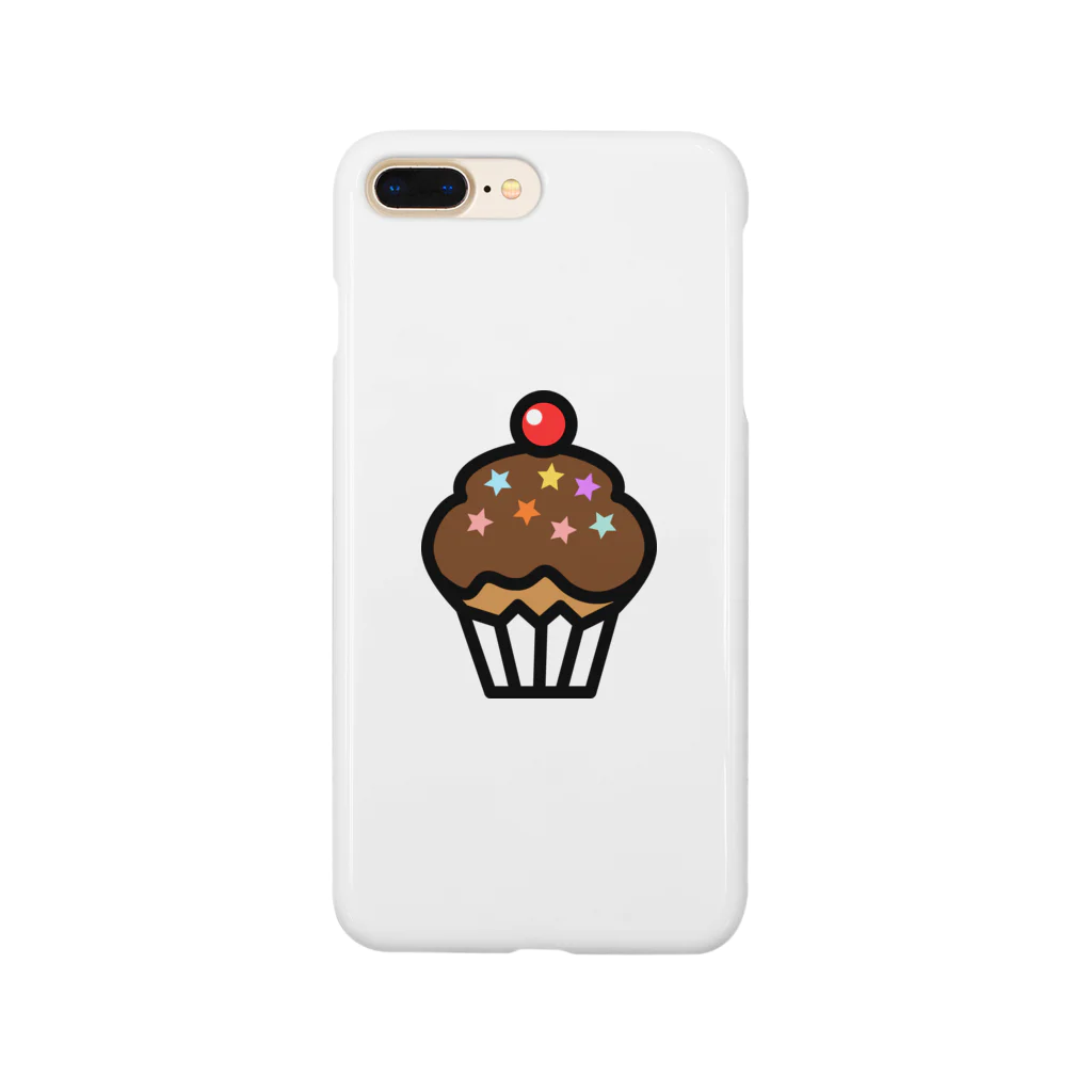 みんスマ-minna smile-のチョコカップケーキ Smartphone Case