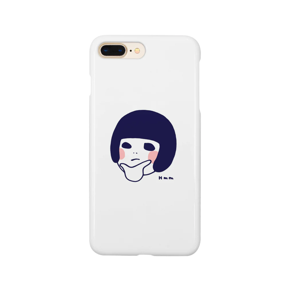 こけしボックスの訝しむこけしちゃん Smartphone Case