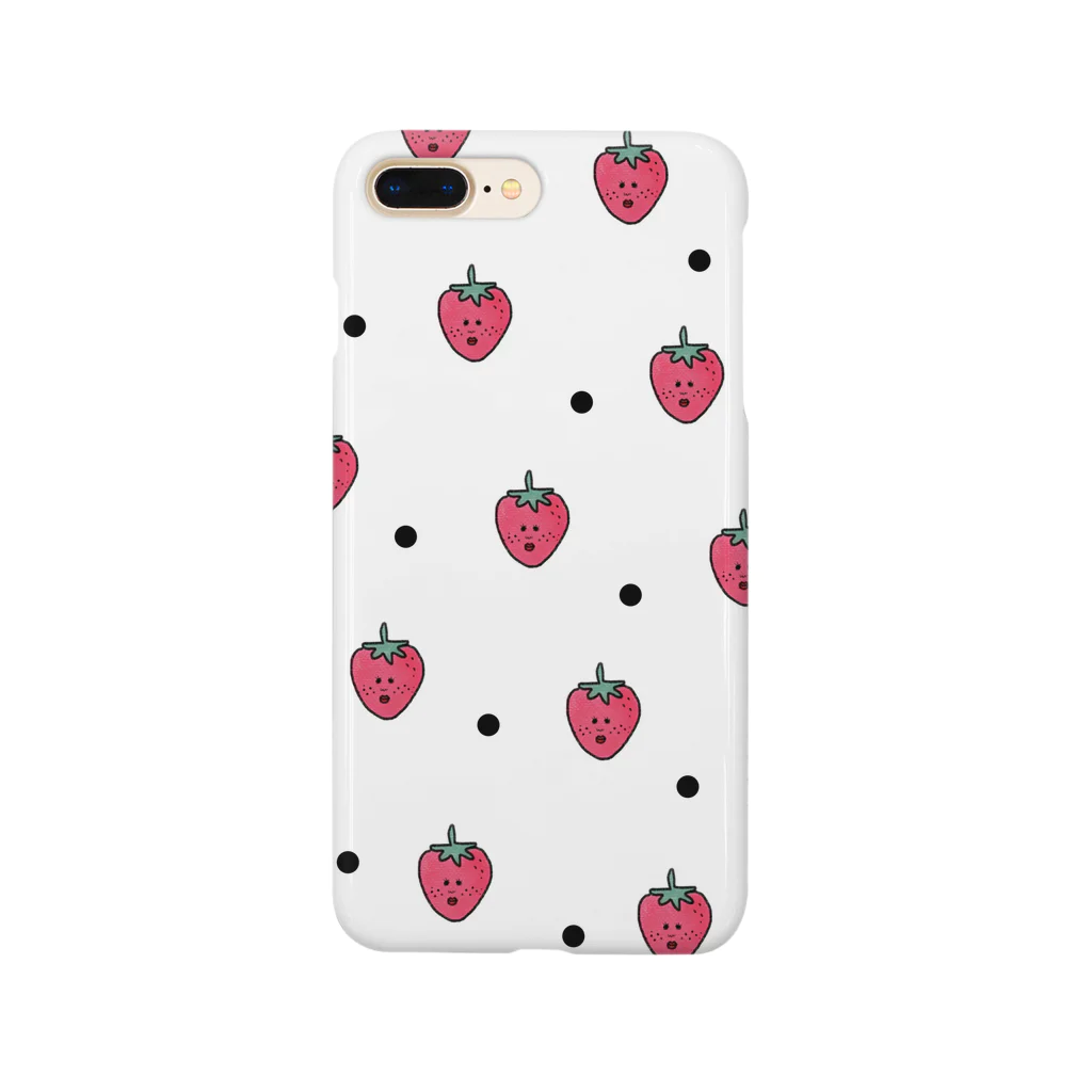 iKR,のイチゴっちスマホケース Smartphone Case