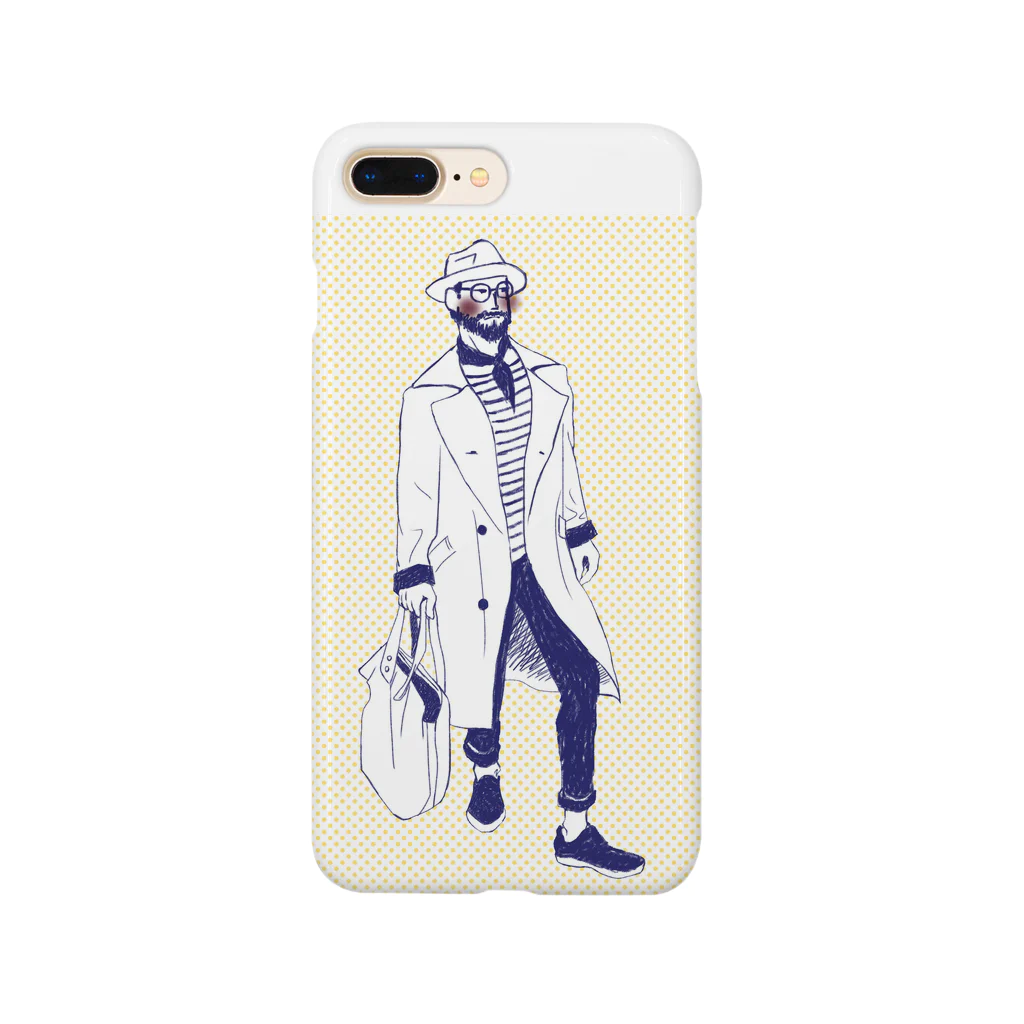 あかまふのstreet fashion トレンチコート Smartphone Case