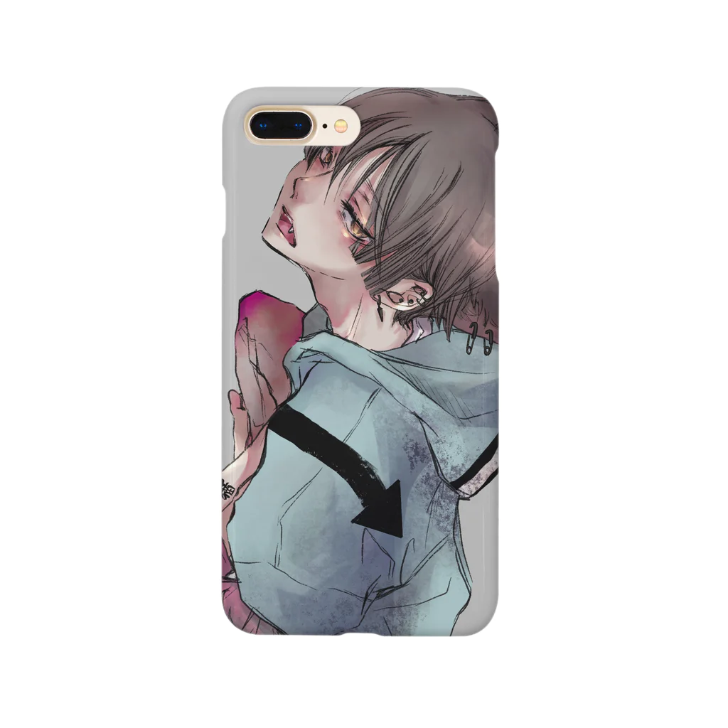 蒼杜吏の猫彼 Smartphone Case