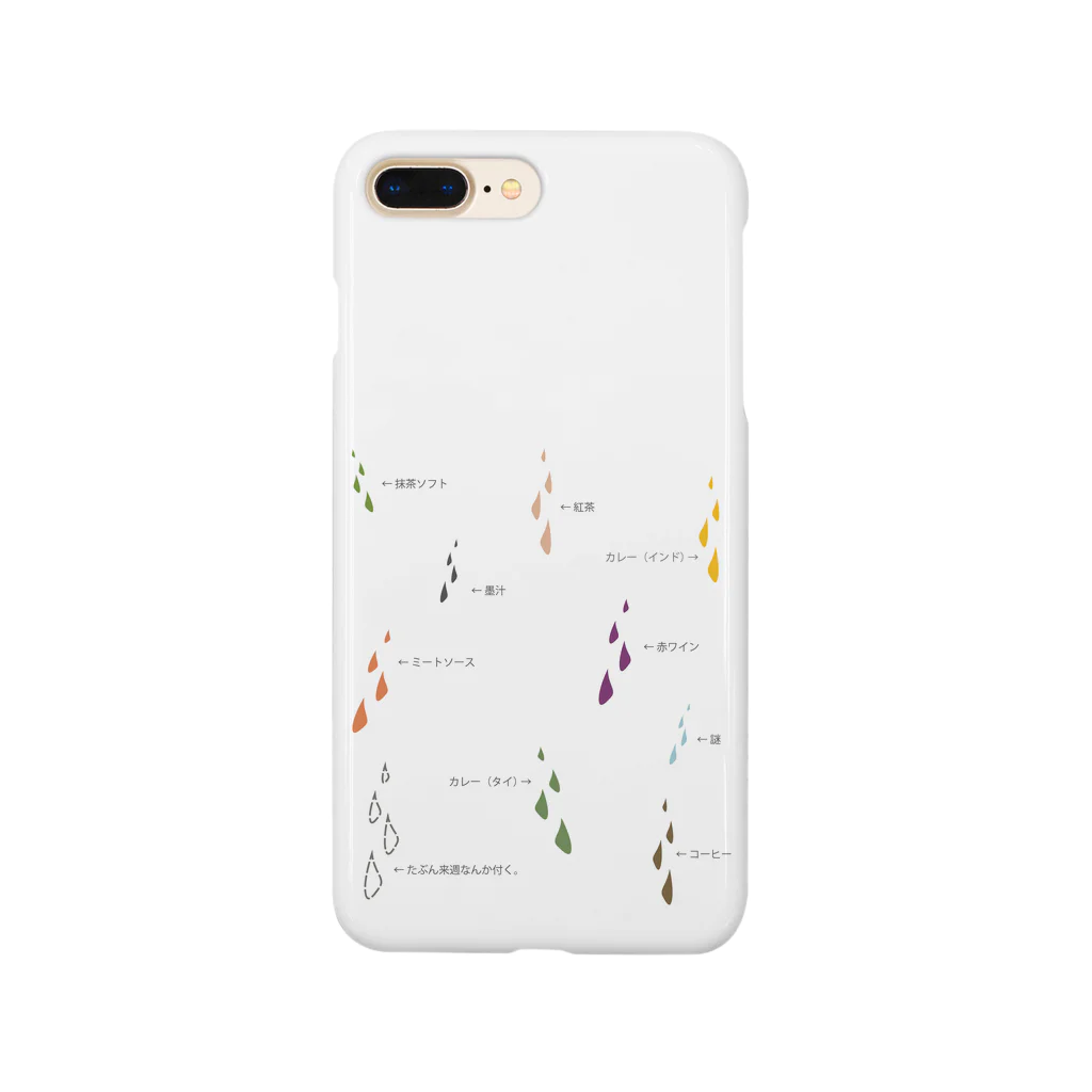 田中メリヤスのかかってこい！しみなんてこわくない（シミT) Smartphone Case