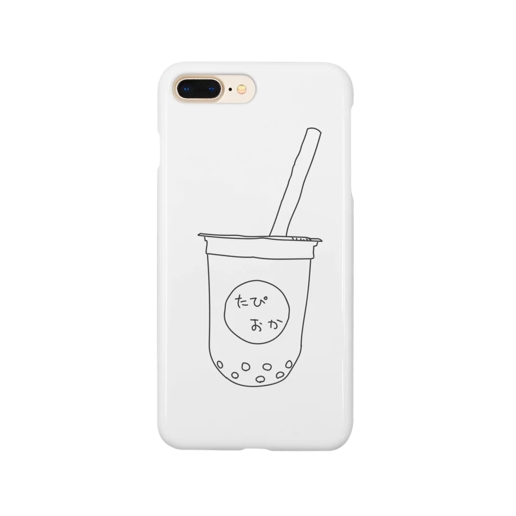 monutoonのタピオカ Smartphone Case