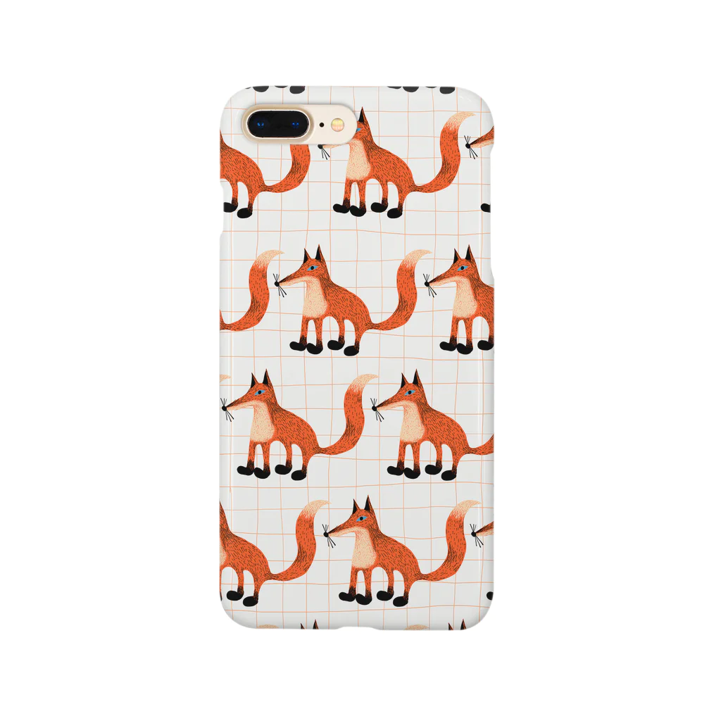 Tania NobukovskiのKITSUNE PATTERN Smartphone Case