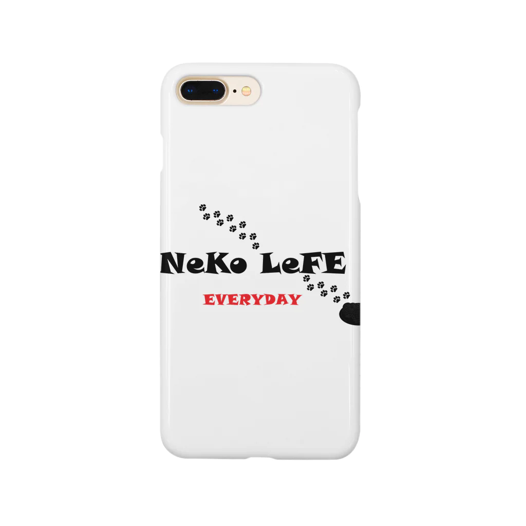 猫鍋ハウスのNEKO LEFE スマホケース