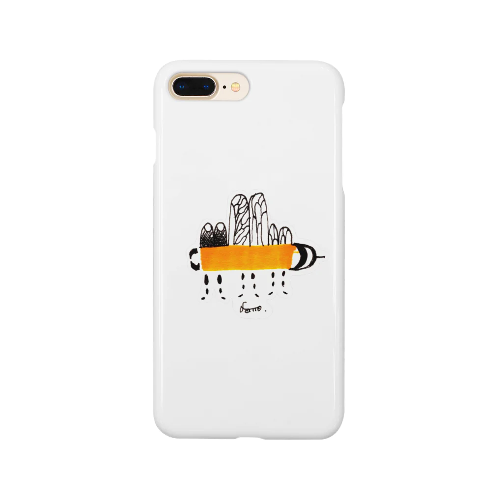 MikaitohのDrawing "Yellow Bee" Smartphone Case