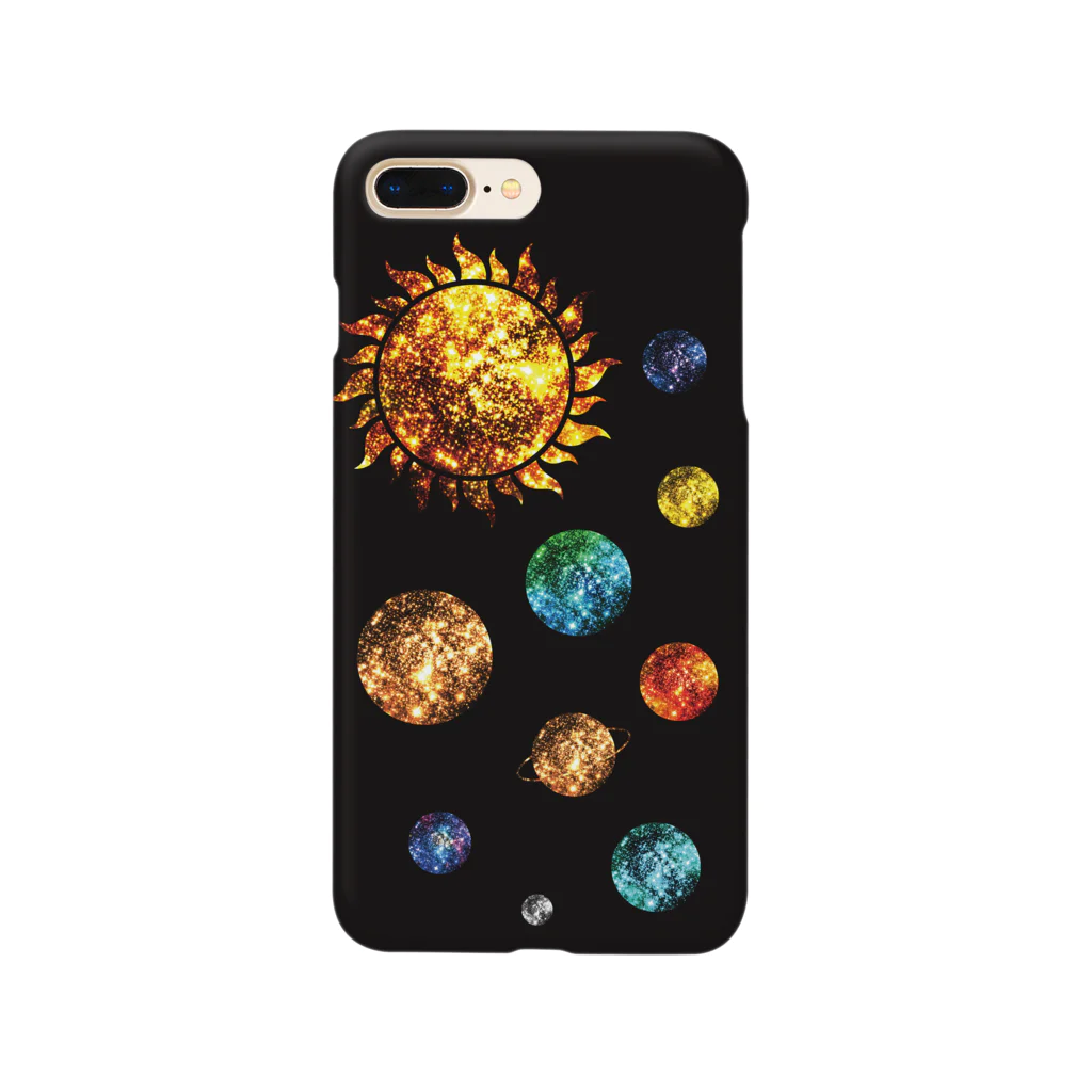 cranes designのSPACE PLANET 宇宙惑星 Smartphone Case