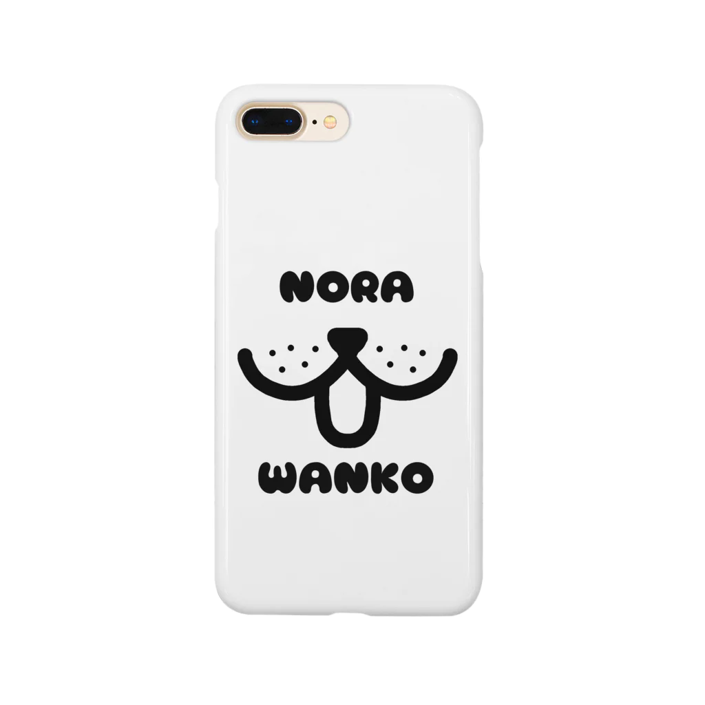 mojimojiのNORA_WANKO スマホケース