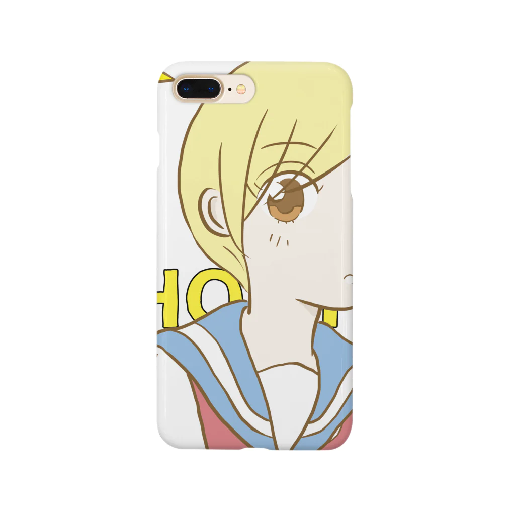 null shopのショートの女の子（コミカル２） Smartphone Case