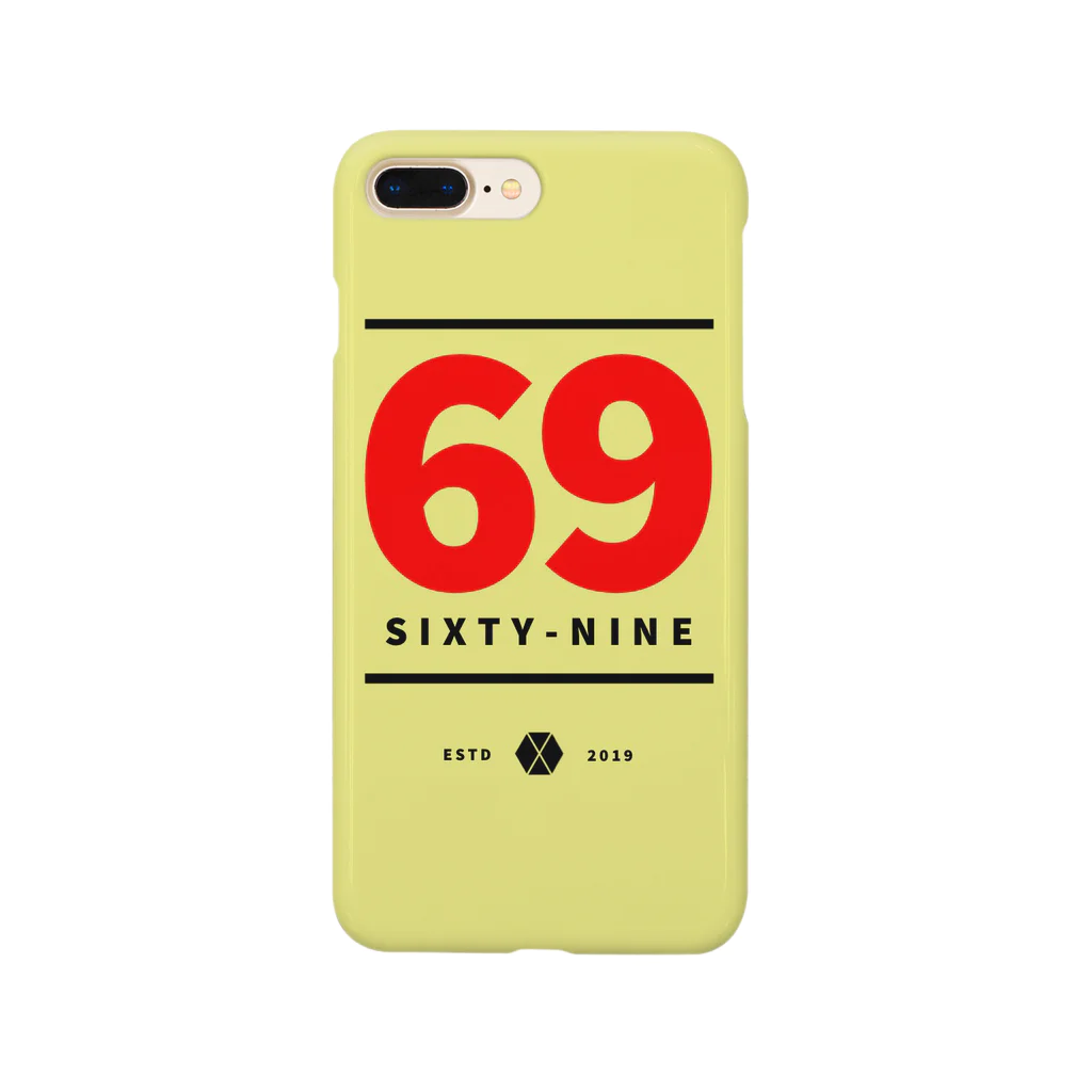 R_GD_trackの69ロゴ Smartphone Case