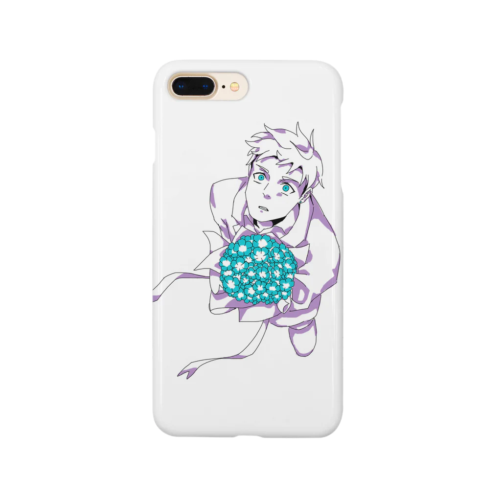 hentouの花束と男の子 Smartphone Case