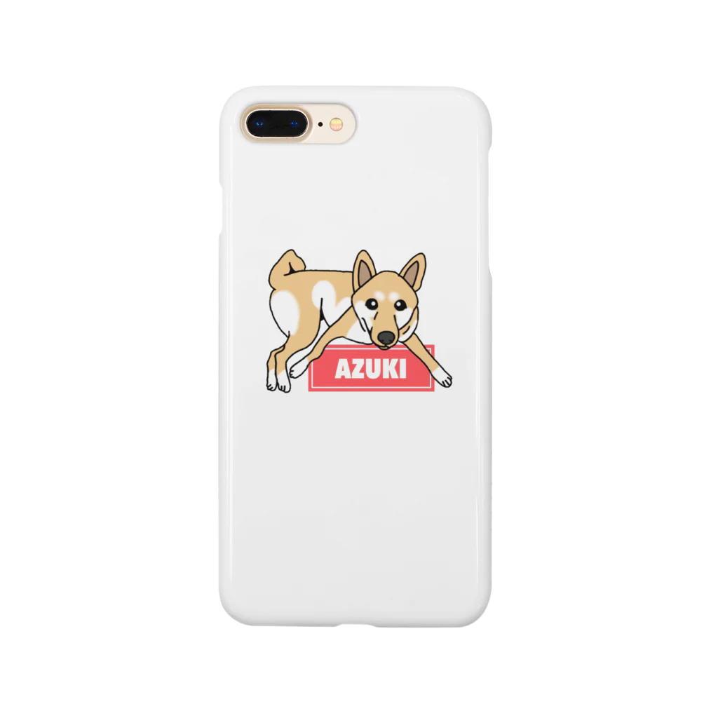 PetTee(ペッティー)のあずきちゃん Smartphone Case