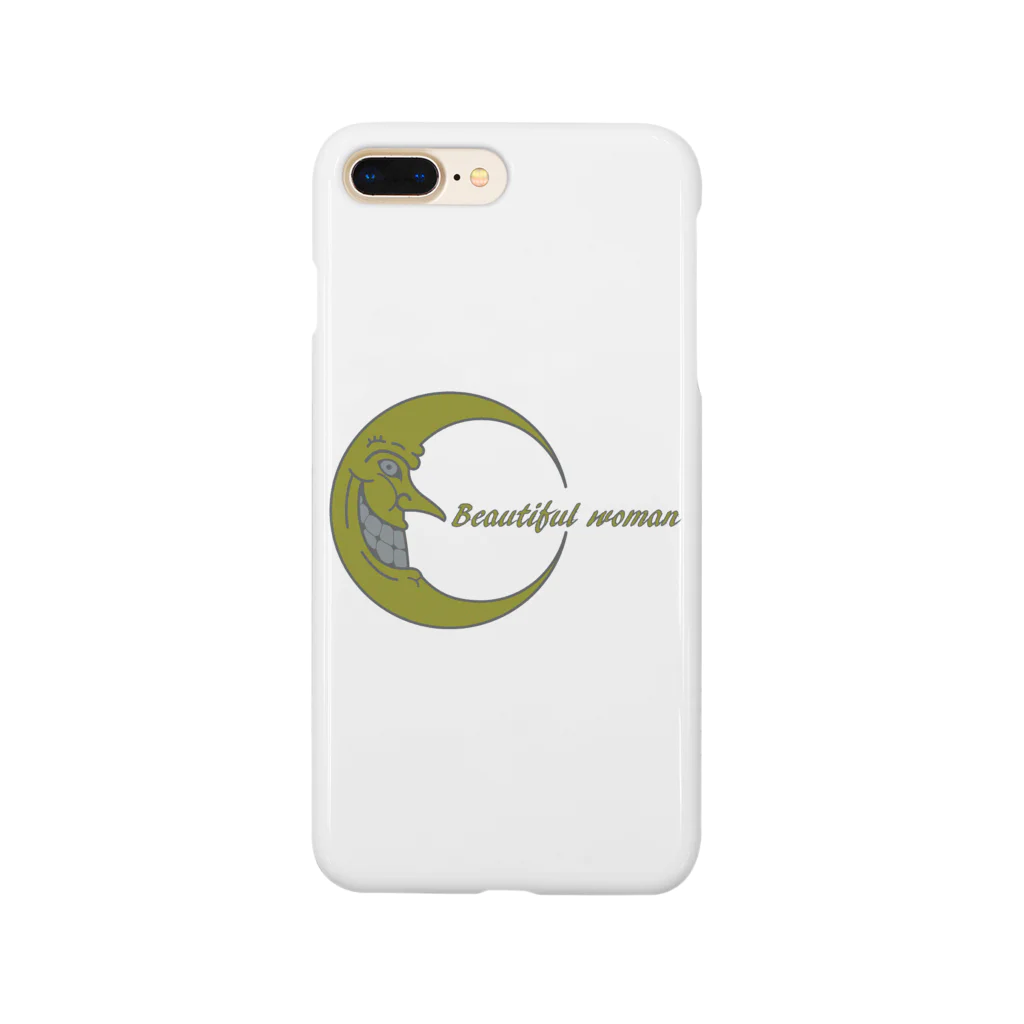 NOMAD-LAB The shopの月下美人（Beautiful woman） Smartphone Case