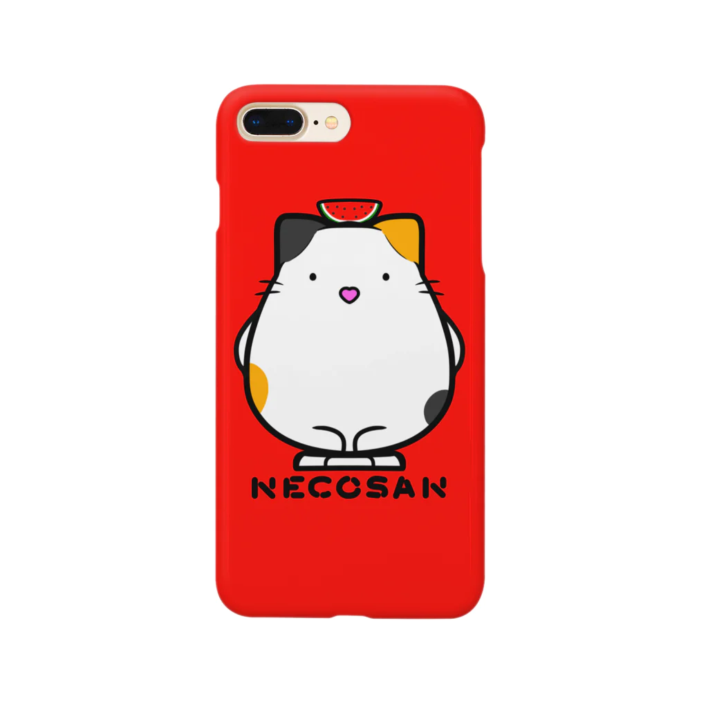 どやネコ！どやちゃん。のねこさんとスイカ Smartphone Case