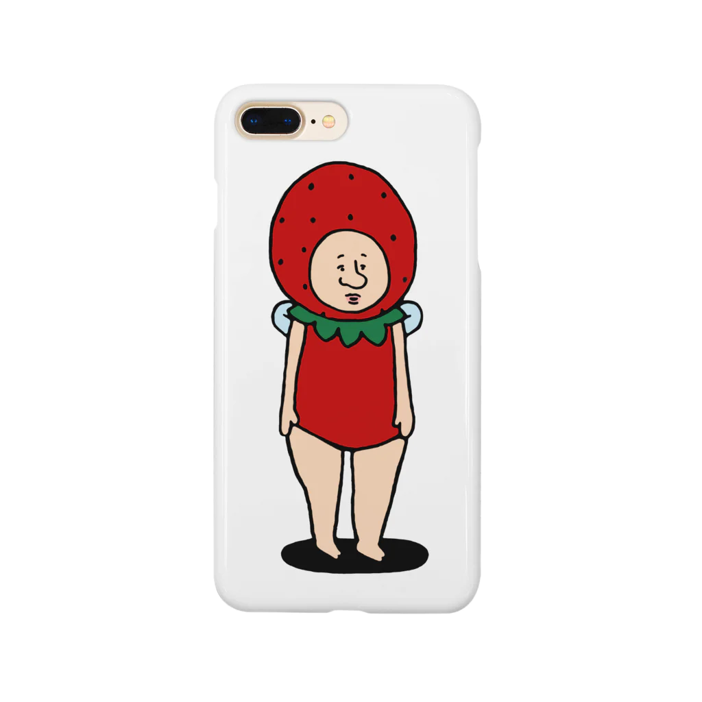 【Yuwiiの店】ゆぅぅぃーのいちごの妖精さん　ひとり Smartphone Case