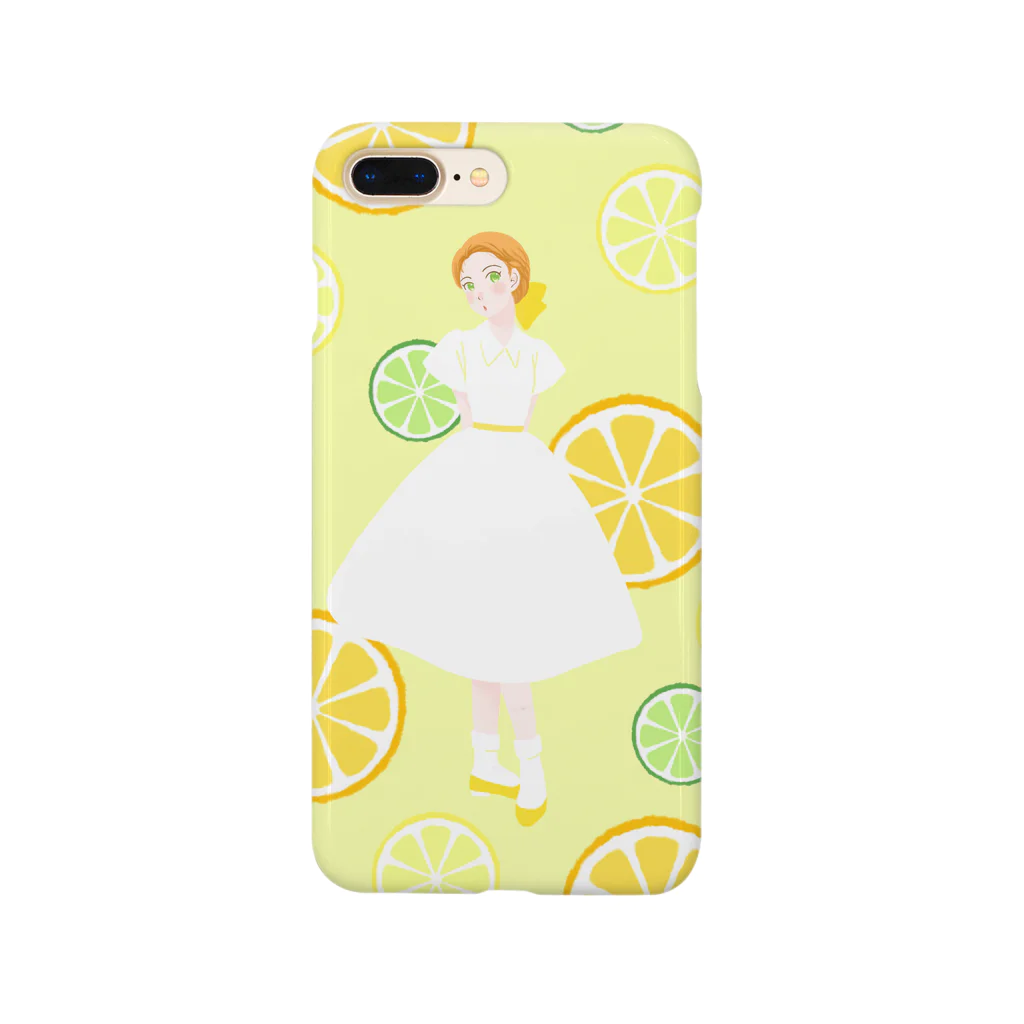 Pretty! showcase@SUZURI/まつもとめいこのハツコイソルベ Smartphone Case