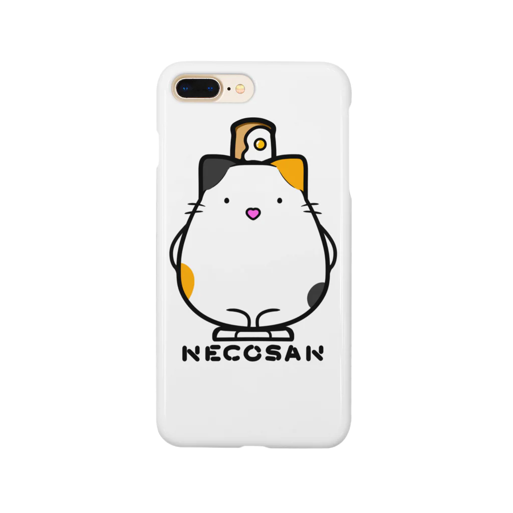 どやネコ！どやちゃん。のねこさんと食パン(目玉焼き付き) Smartphone Case