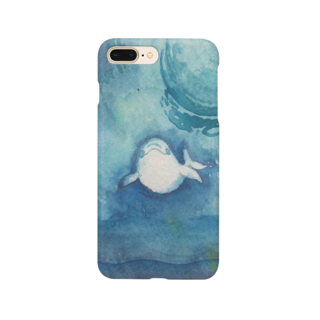 とみとみの水彩イルカちゃん Smartphone Case