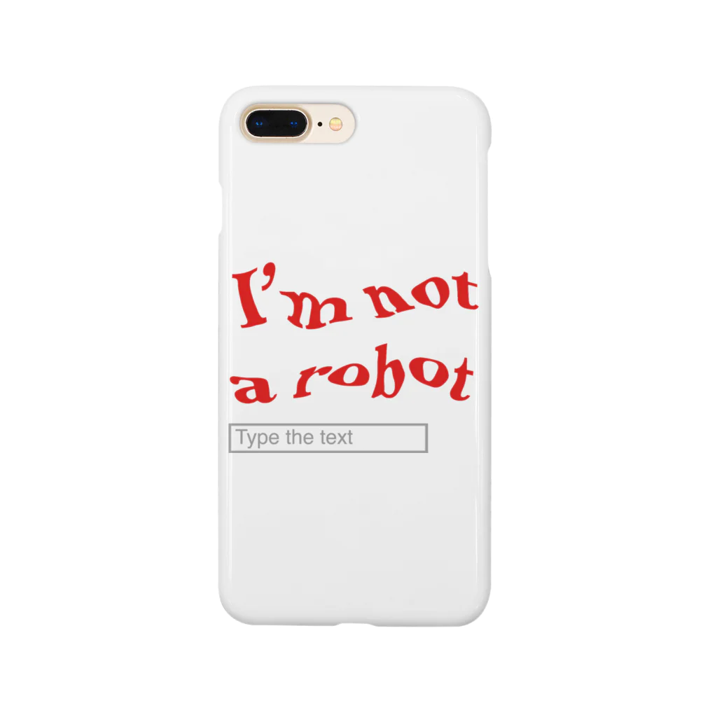 tamの私はロボットではありません Smartphone Case