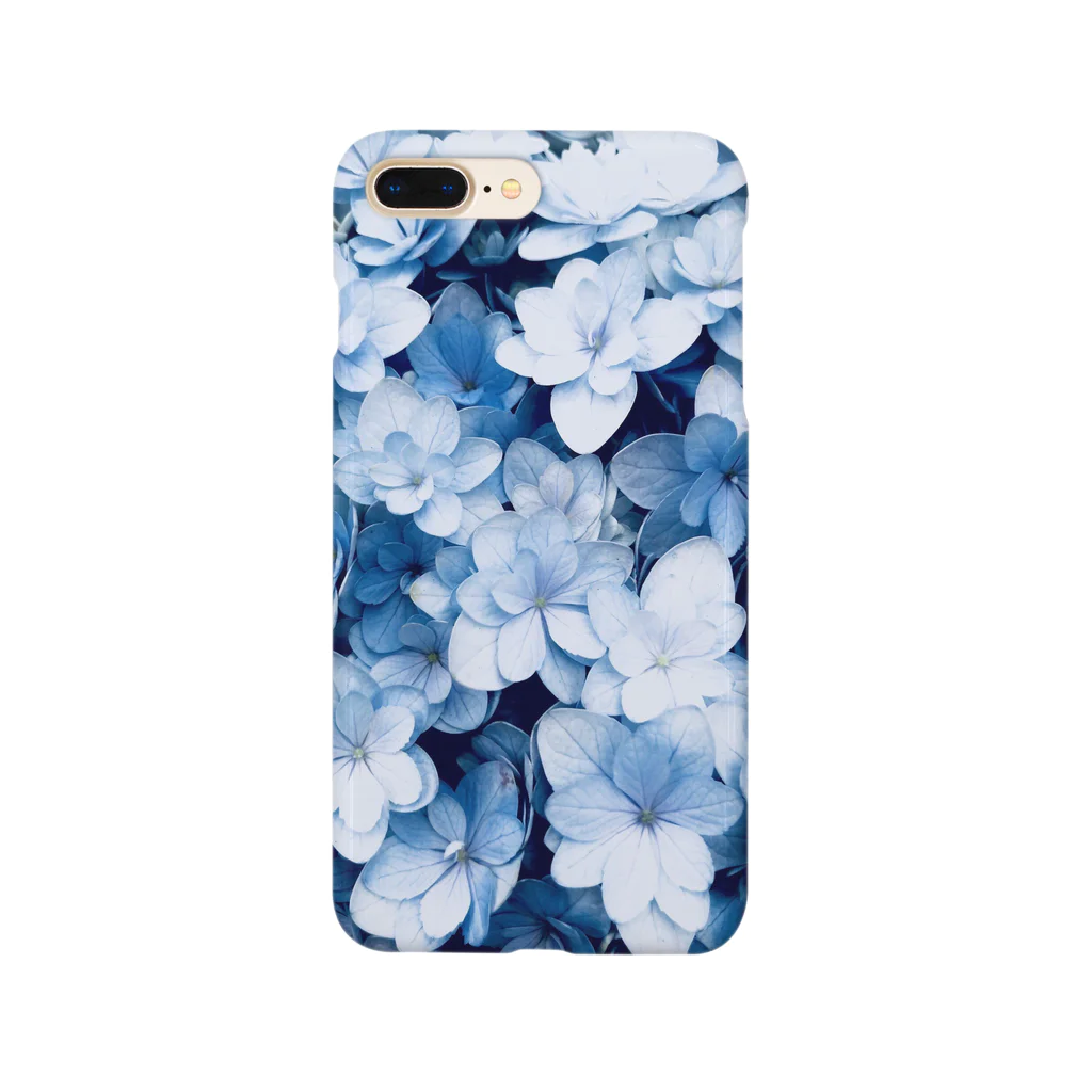 碧の紫陽花① Smartphone Case