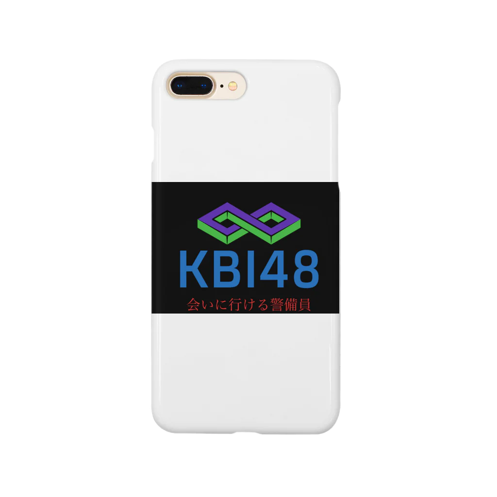 KBI SHOPのKBI48ブラックタグバージョン スマホケース