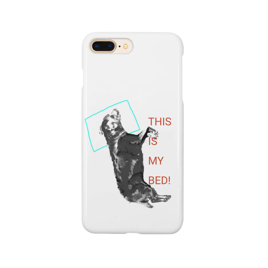 DOGLABのThis is my bed      ラブラドール Smartphone Case