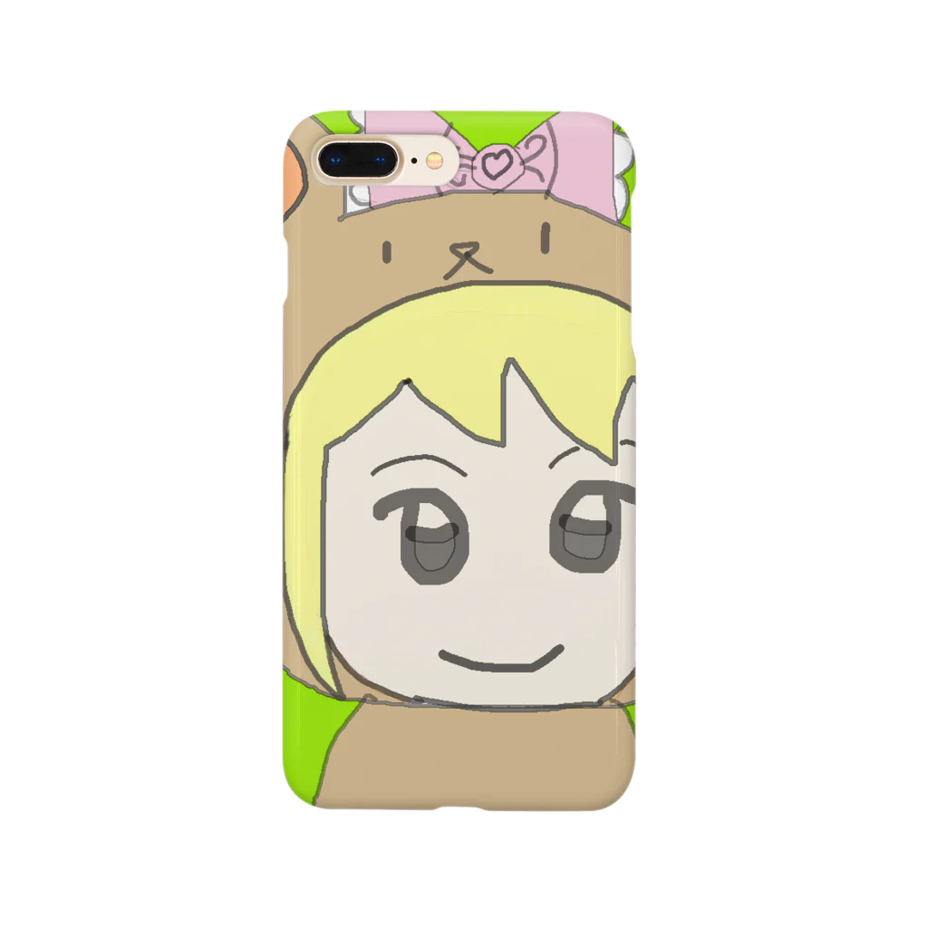 市イラストグッズショップの熊耳娘 Smartphone Case