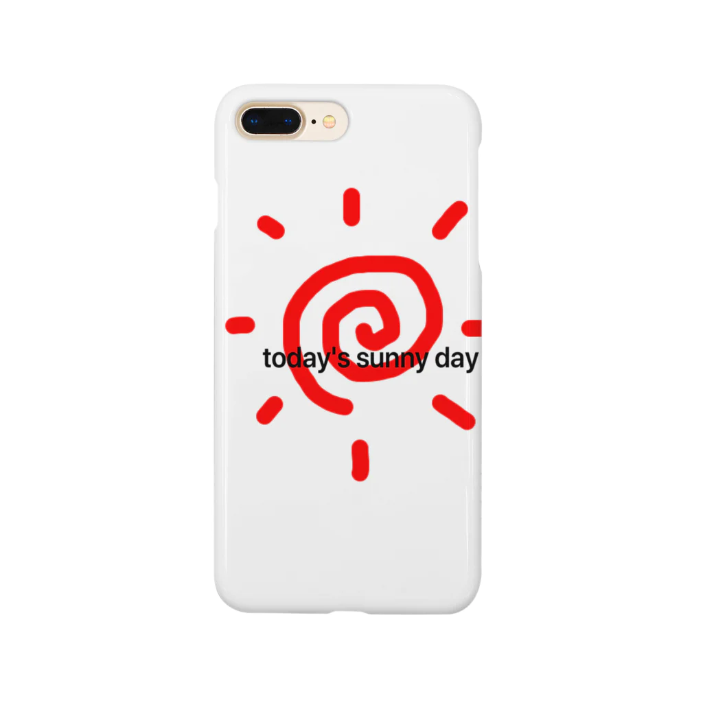 左利き5歳児のtoday's sunny day  Smartphone Case