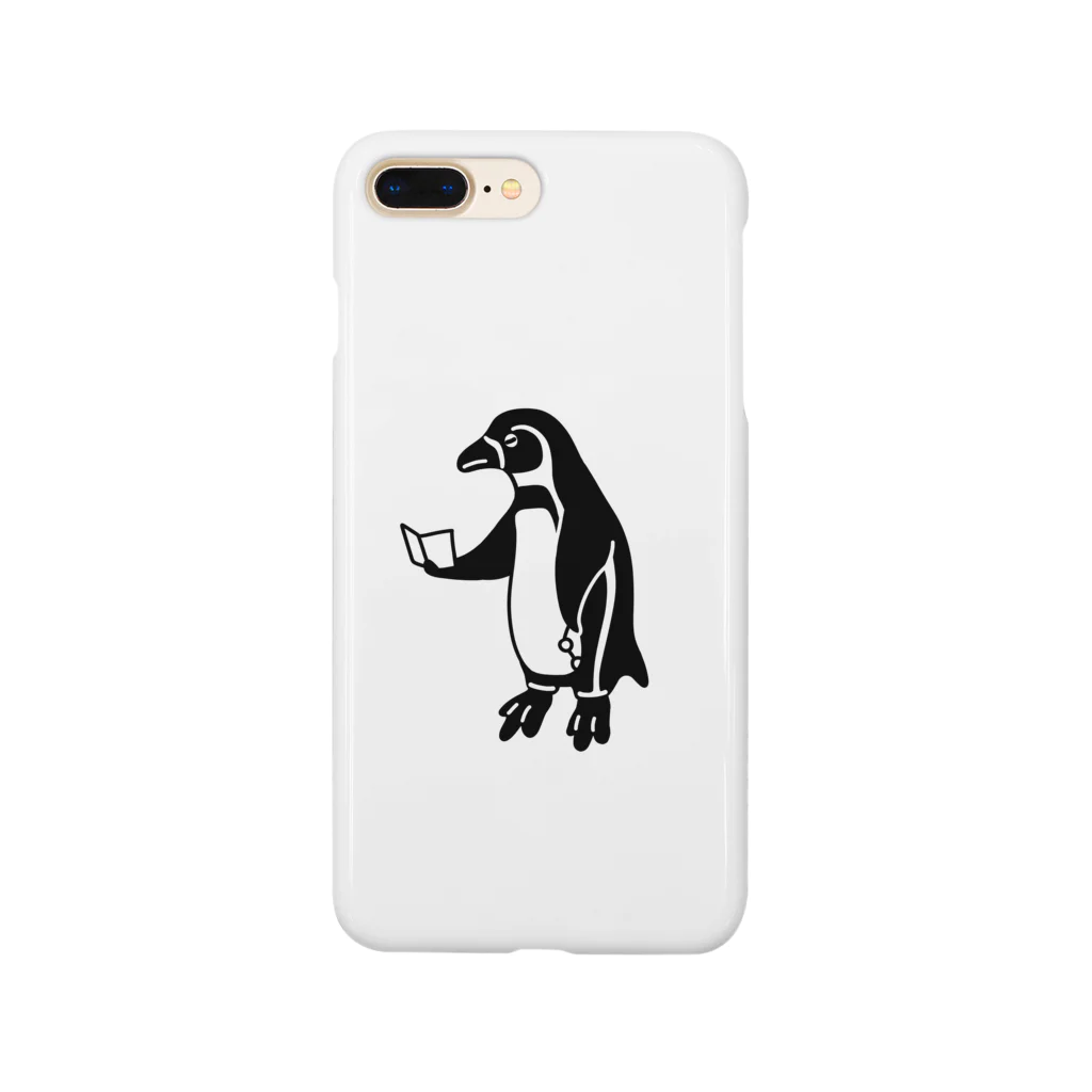 Aliviostaのえんきん ペンギン 動物イラスト おもしろユニーク スマホケース