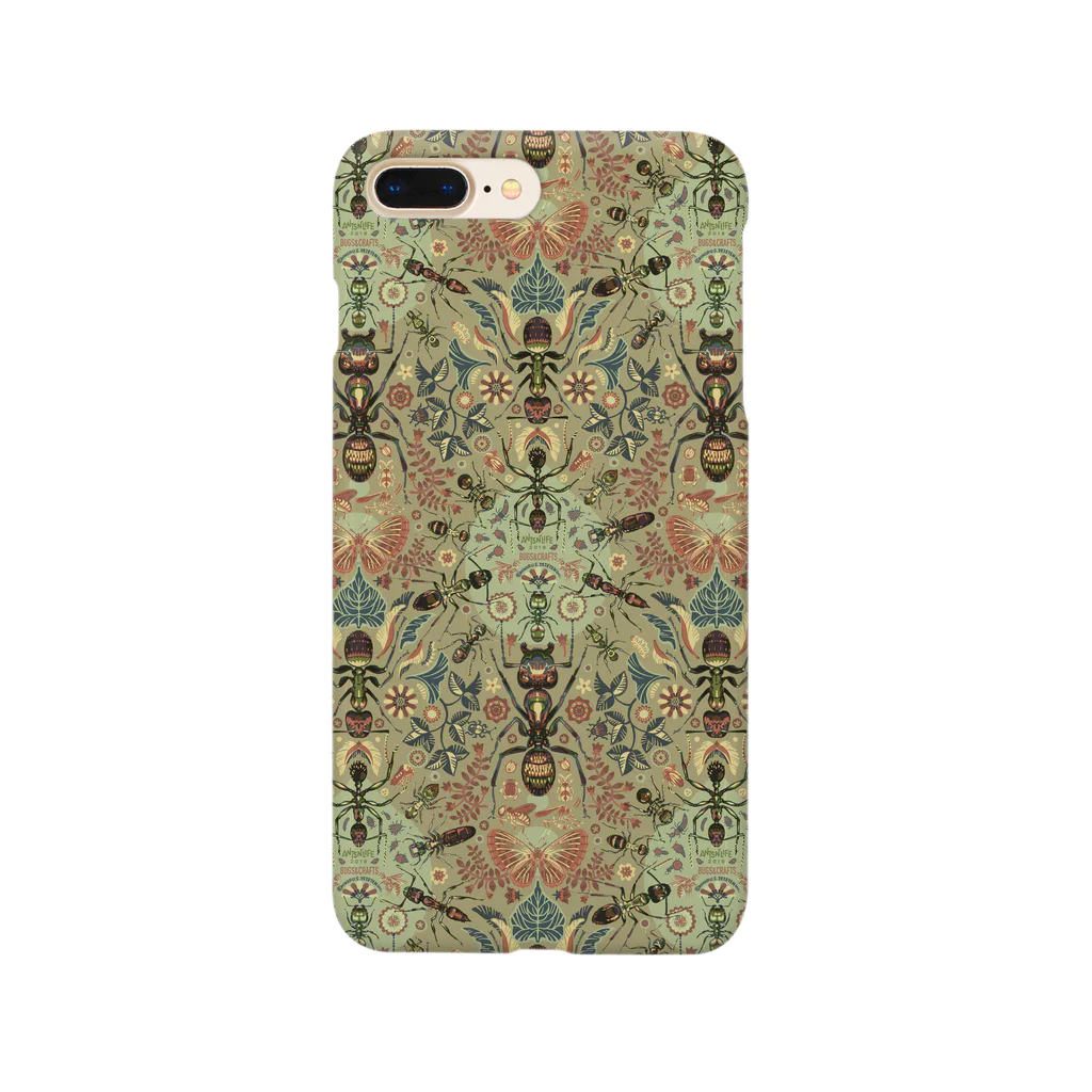 TETETEN SHOPのBUGS & CRAFTS 001 Smartphone Case