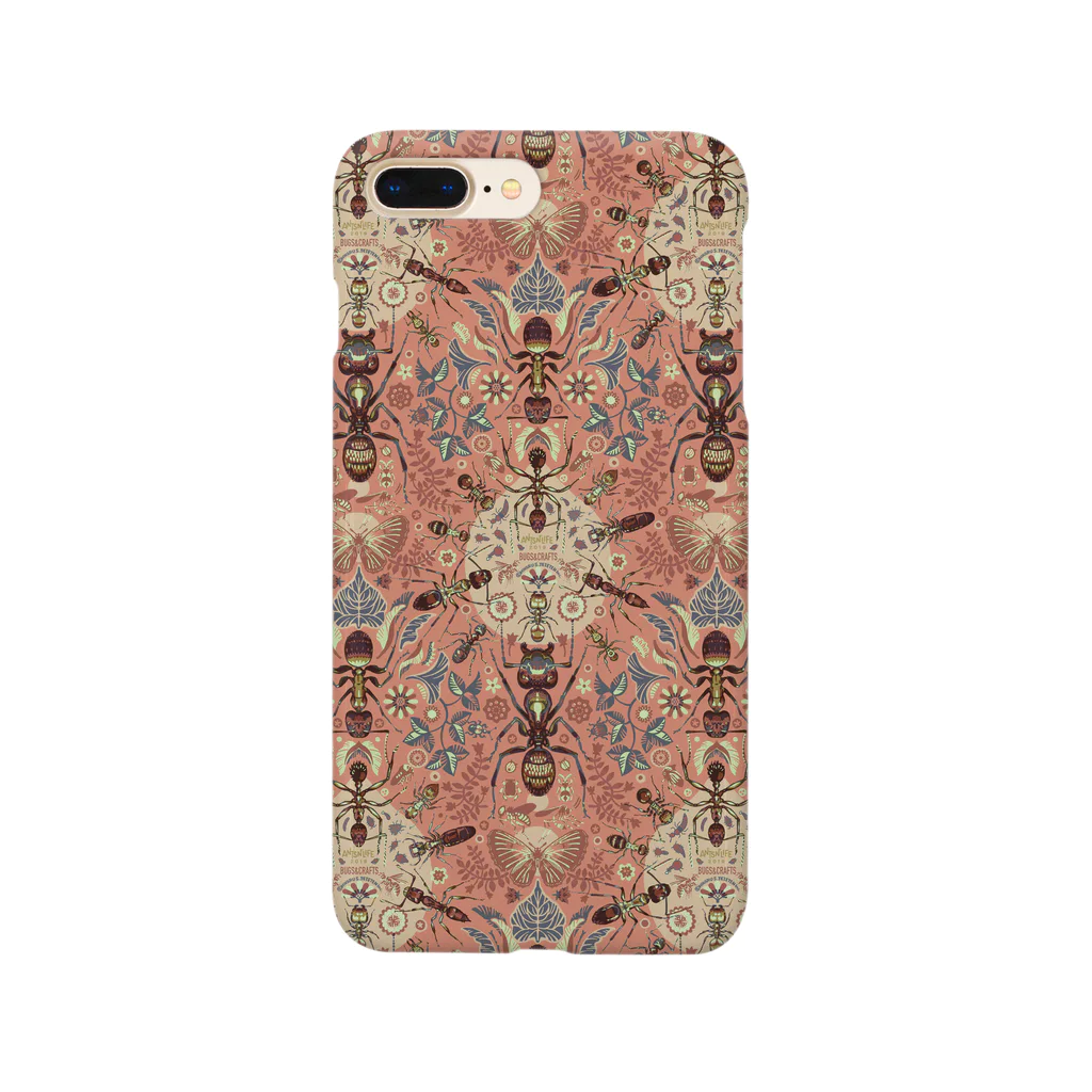 TETETEN SHOPのBUGS & CRAFTS 001 Smartphone Case