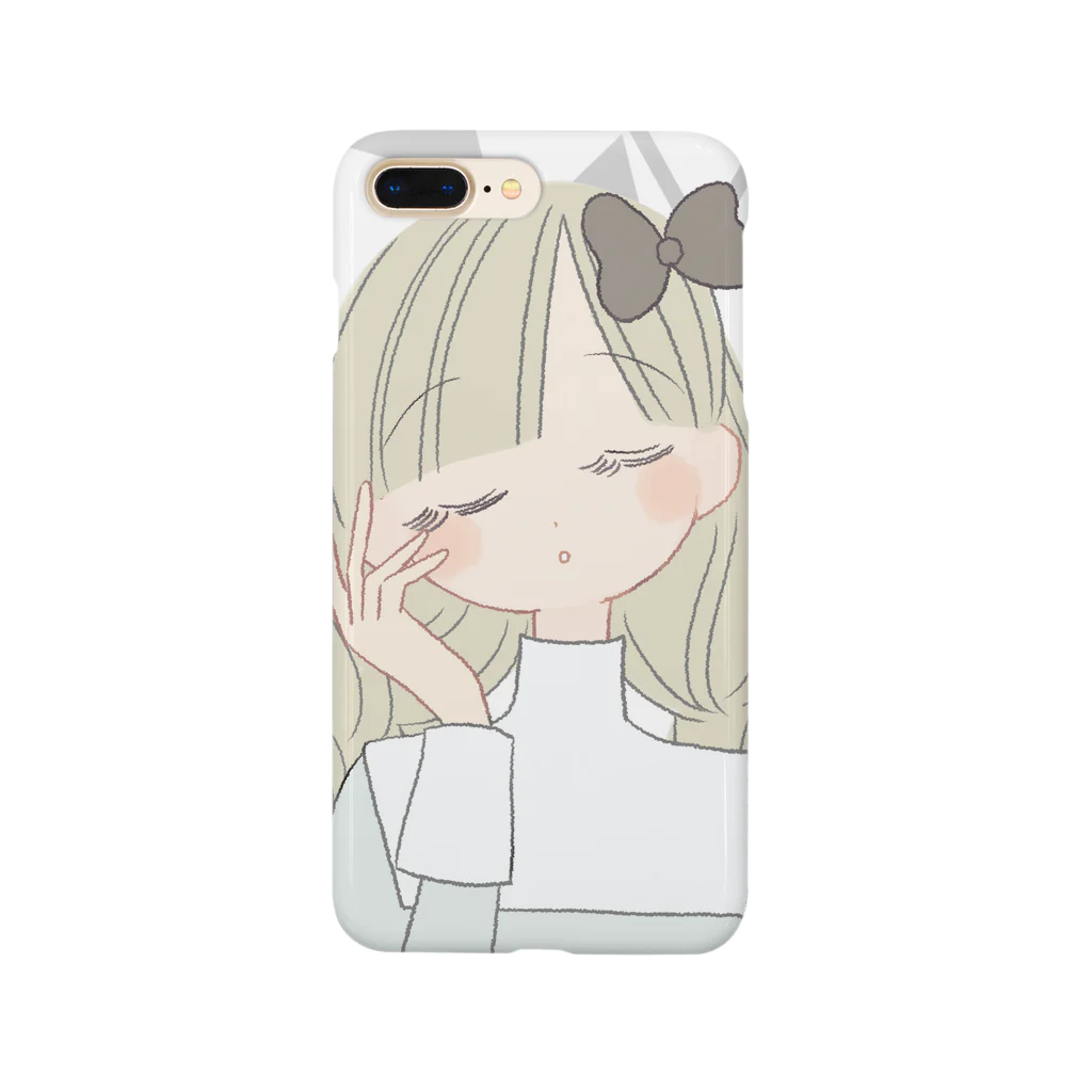 よしだゆうの目をとじてる子 Smartphone Case