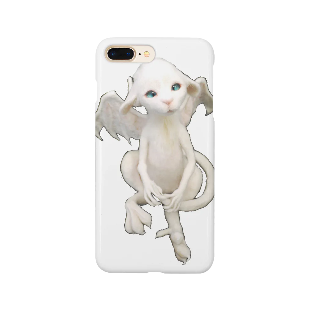 ひつじのはねのWhite Dragon Smartphone Case