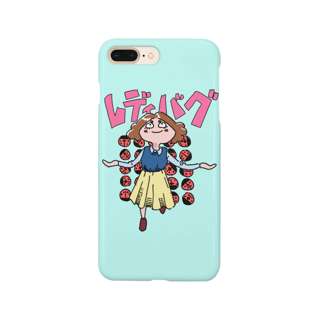 toilet_holidaysのレディバグ Smartphone Case