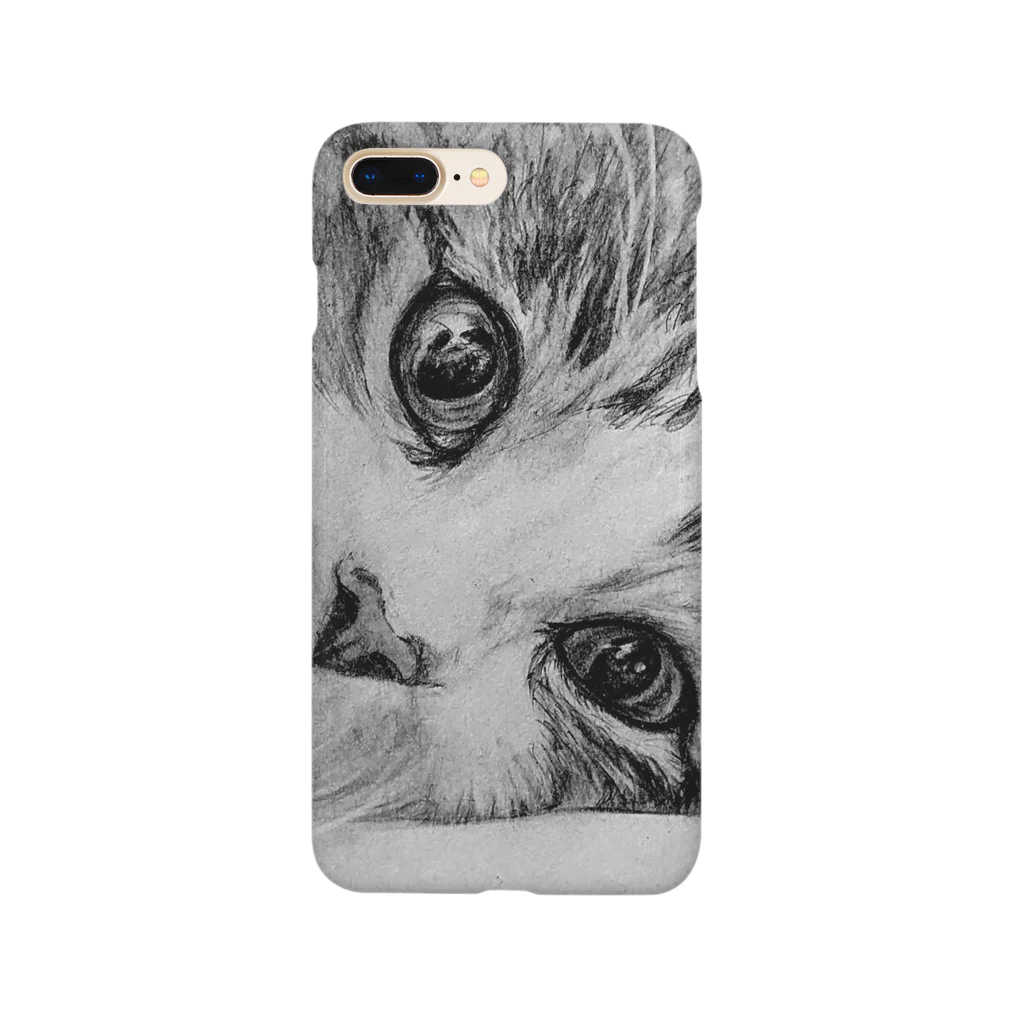 クロミケ堂のごろん猫 Smartphone Case