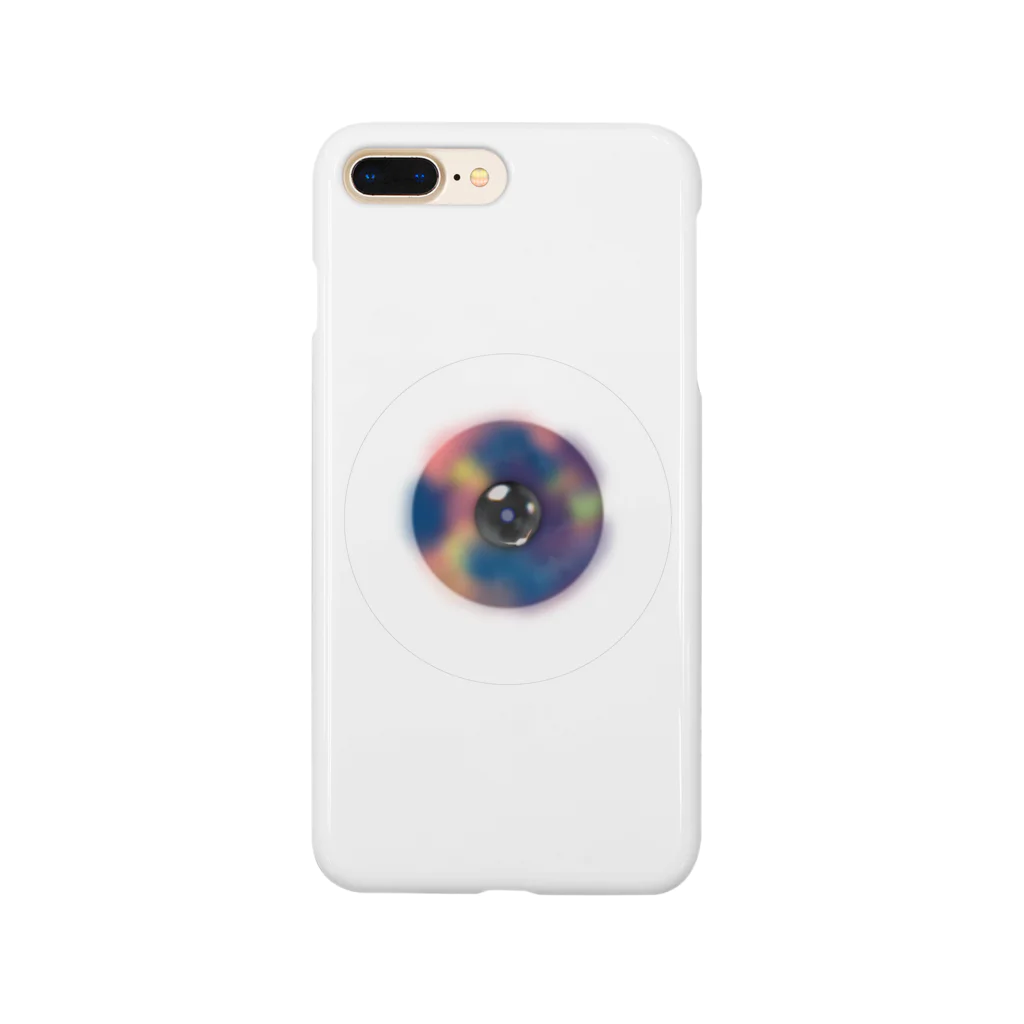 しらつめの光彩の視線 Smartphone Case