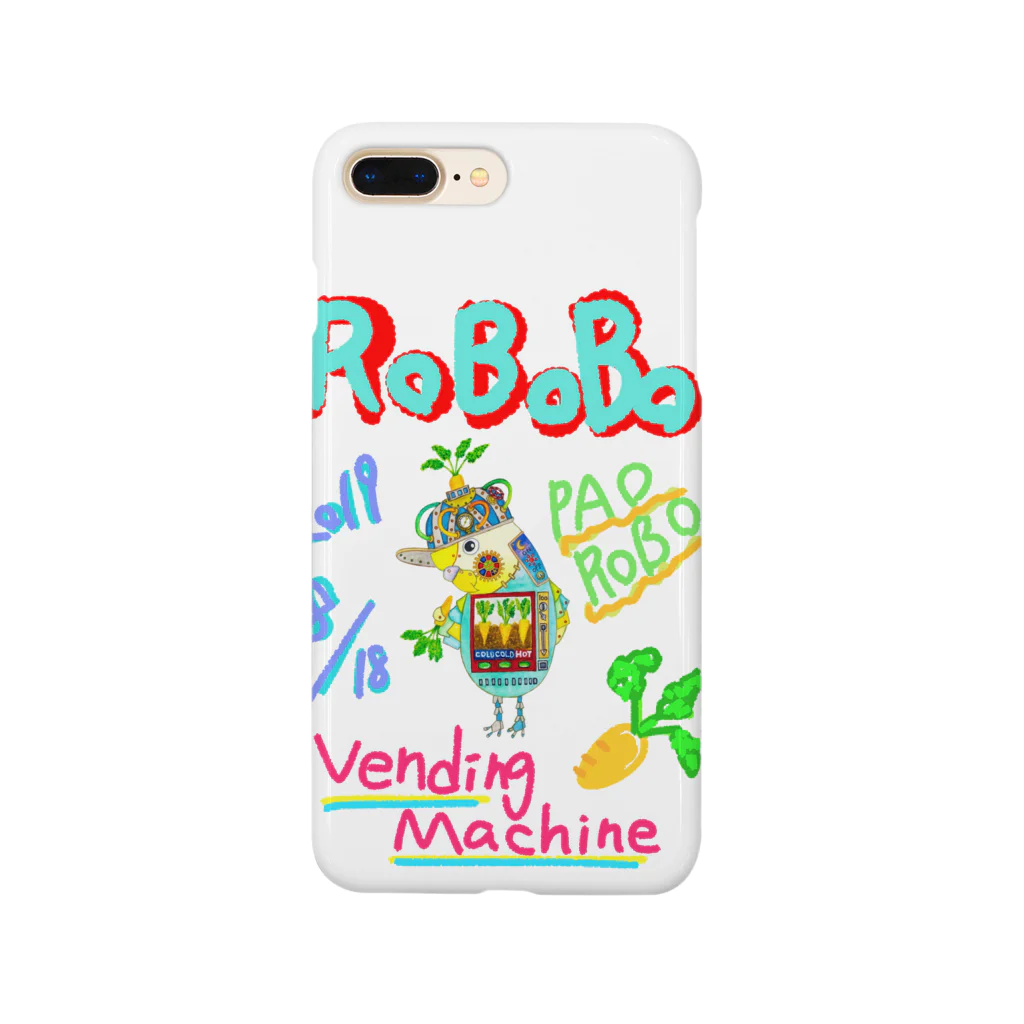 ねこぜや のROBOBO🤖「パオロボ」 Smartphone Case