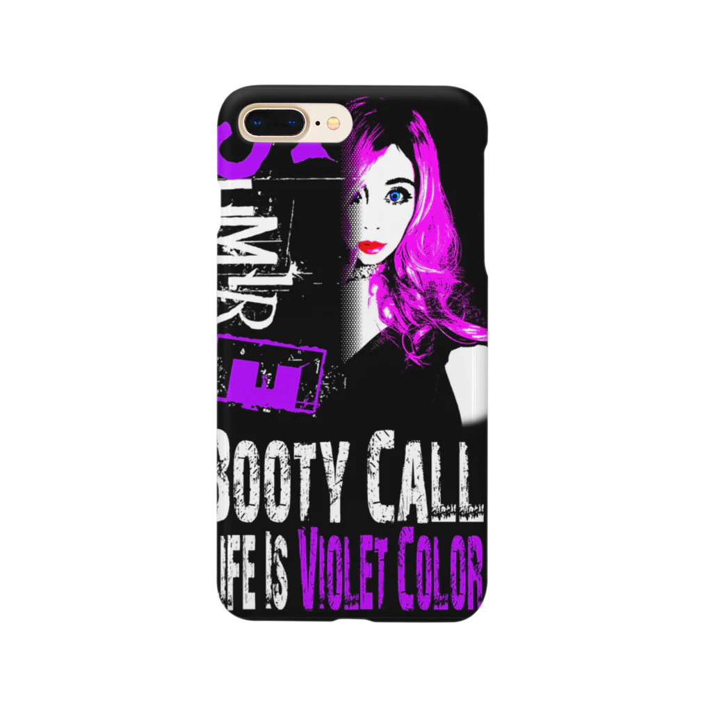 booty callの💜LIFE IS VIOLET COLOR💜 Smartphone Case
