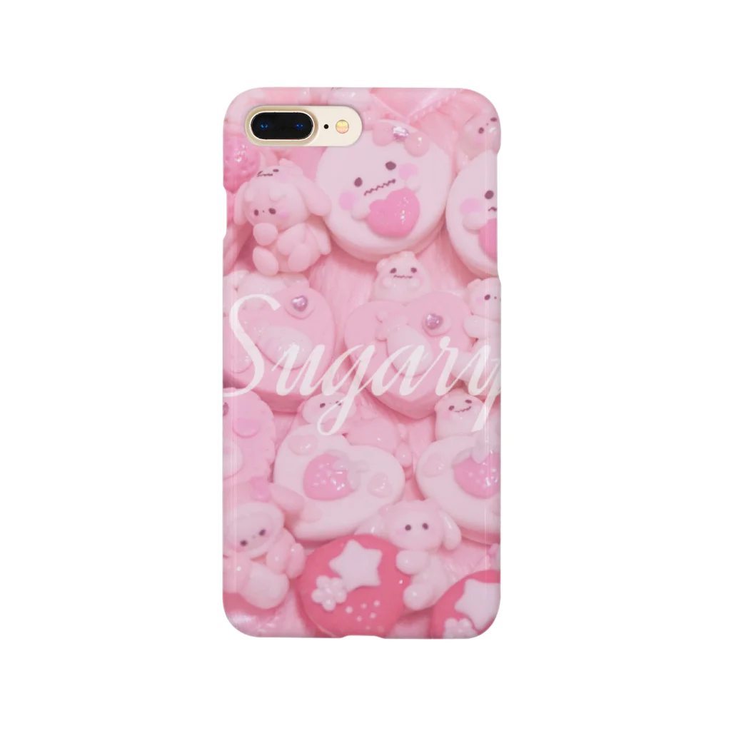 Sugary グッズ👻のSugaryロゴ スマホケース