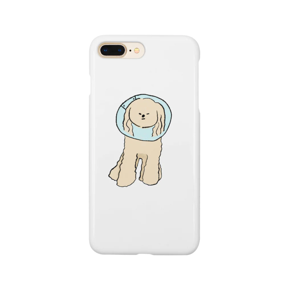 アメコカのイヴ・ロイ・ルイのエリカラされて怒っている犬 Smartphone Case