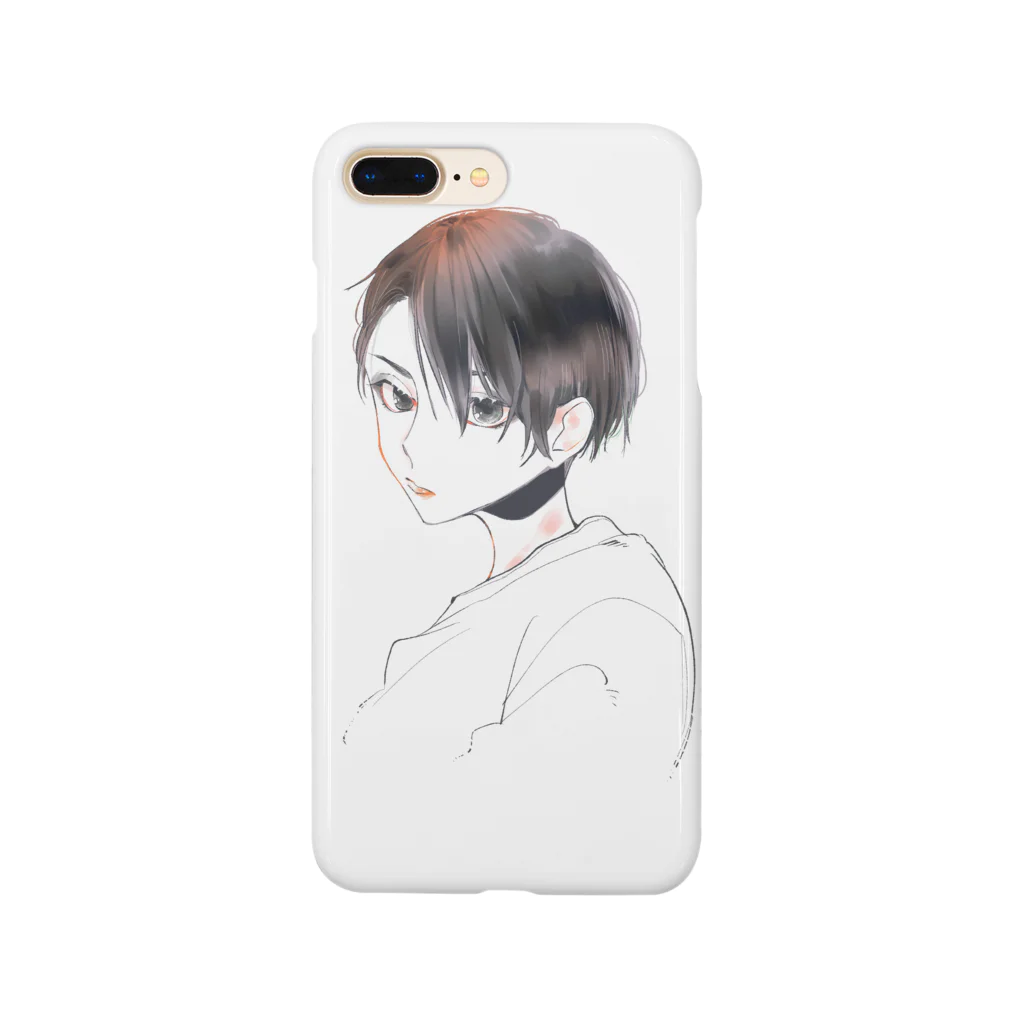 ほしくずペイントのジェンダーレス風女子 Smartphone Case