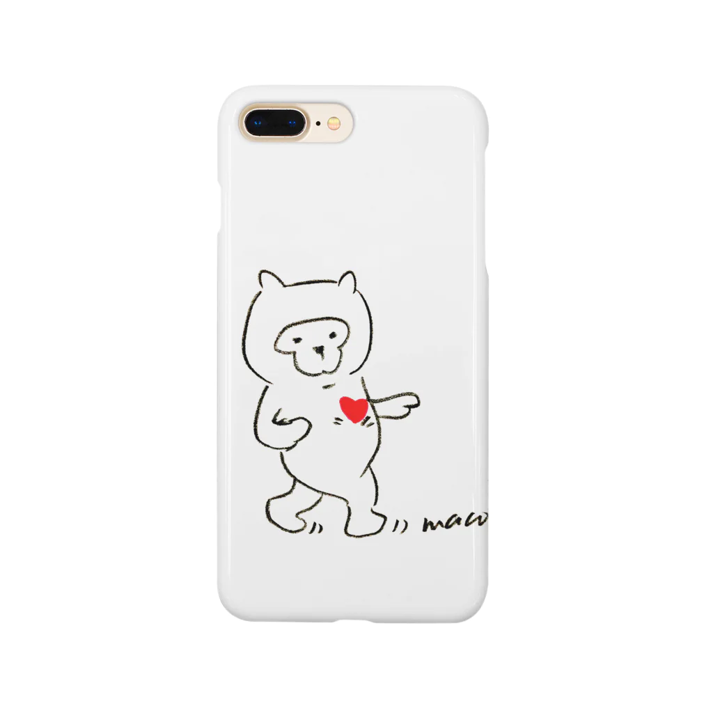 Maco's Gallery Shopのむーんうぉーく〜 Smartphone Case