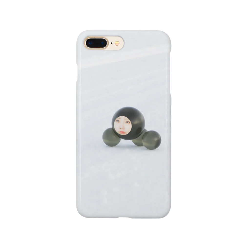 藤原 麻里菜の冬を越すタピオカの親子 Smartphone Case