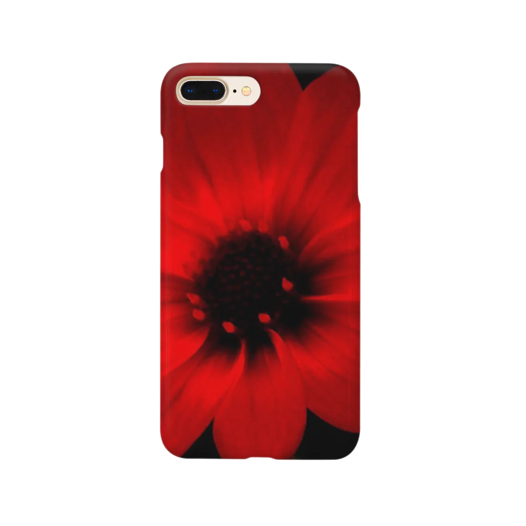 suzuri_fsnの赤い花 Smartphone Case