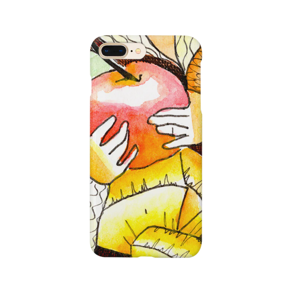 MikaitohのANMITSU-GIRL red Smartphone Case