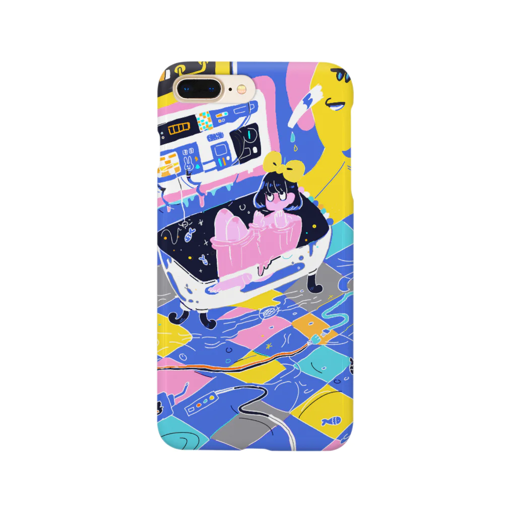 せんのおふろば（青） Smartphone Case