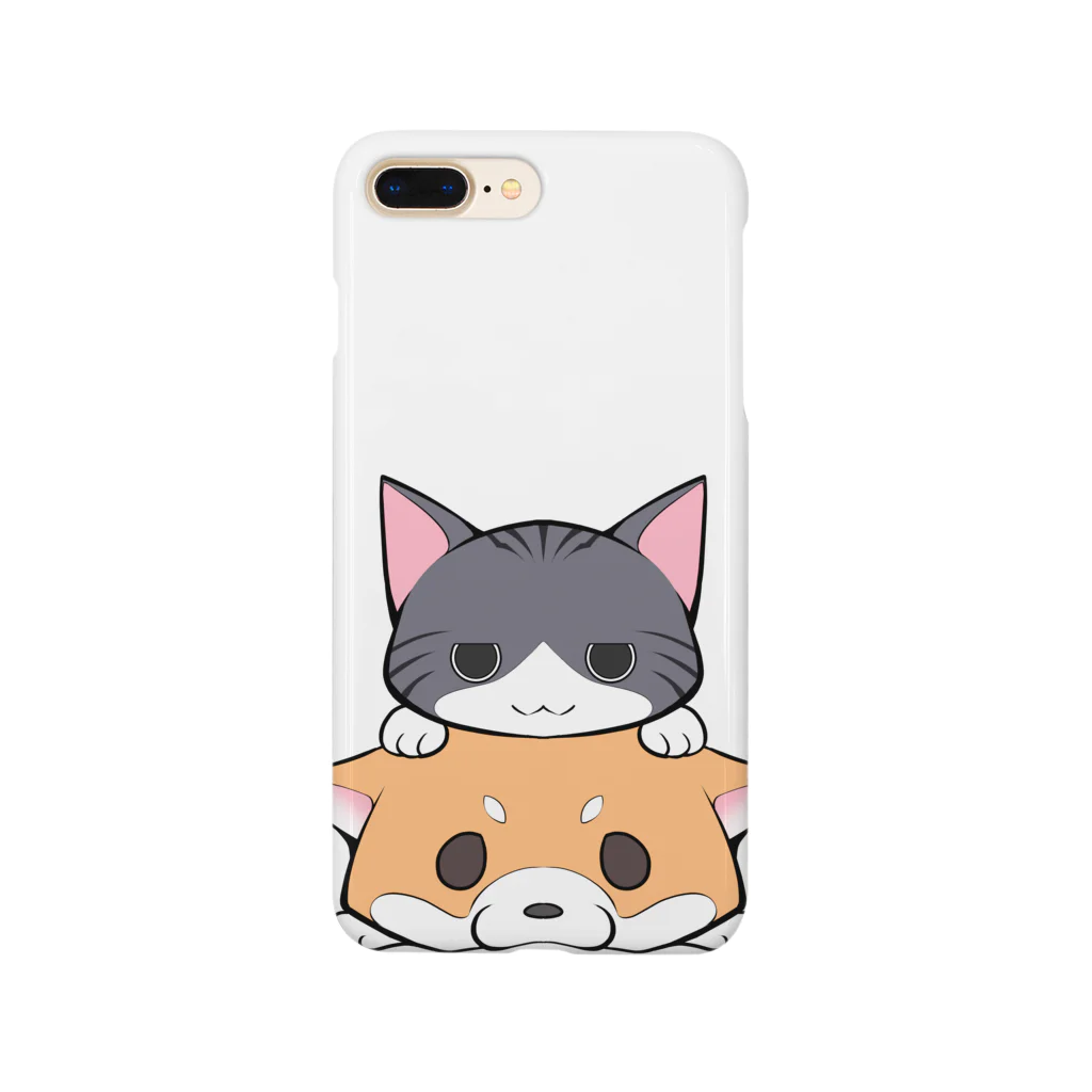 スナネコシンドバッド SUZURIキャラバンのしばねこ Smartphone Case